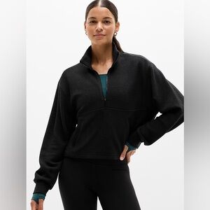 Athleta 2-piece Tranquil Waffle Textured Zip-Up Jacket and Jogger Pants